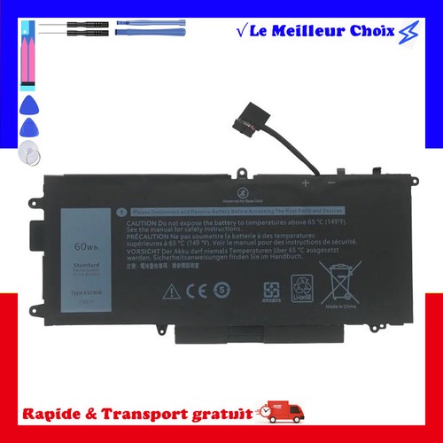 K5xww batterie pour dell - batterie,