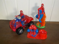 lot 3 Figurines Spiderman