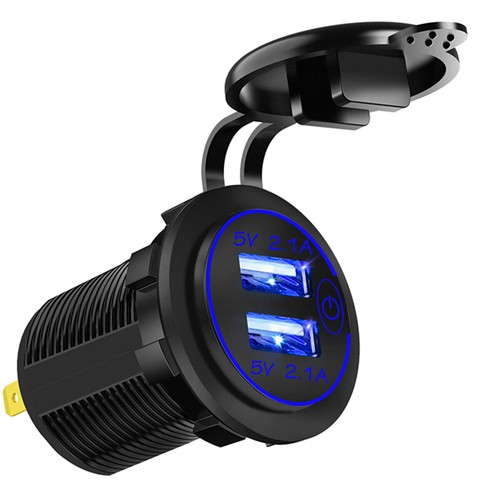 Car charger dual usb - charger, 24v