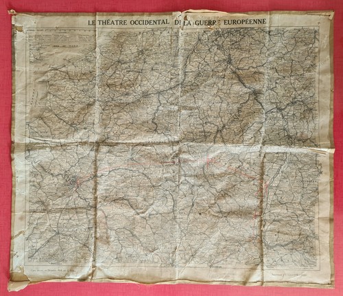 Carte routière militaire - routière,