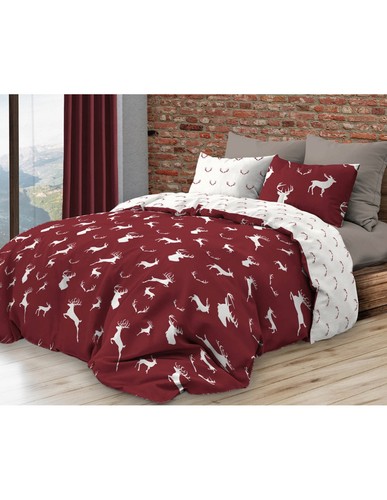 Housse couette double face - de,