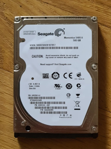 Disque dur 500 seagate - dur, go