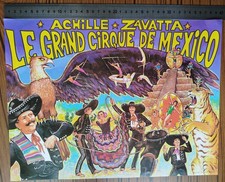 LOTS AFFICHES CIRQUES ZAVATTA