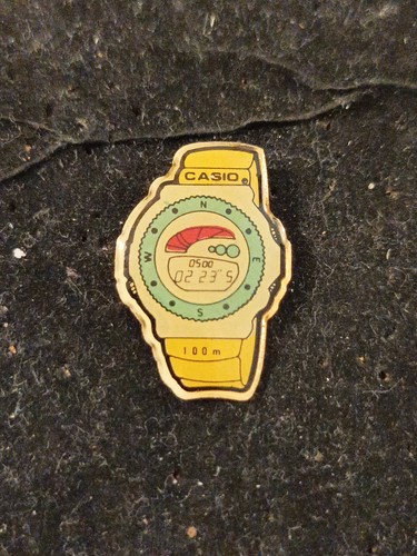 Pin casio watch - pin's,