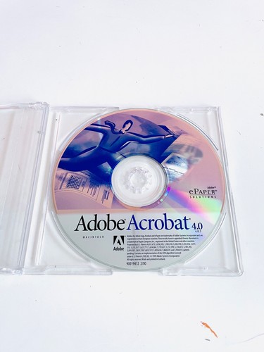 Adobe acrobat cd - 4.0.5,