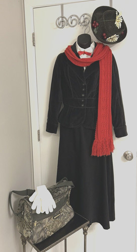 Wmn mary poppins costume - mary,