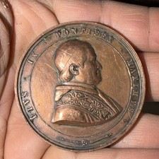 P2540 Medal Papal Vatican Pius