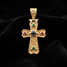 Pendentif croix byzantine