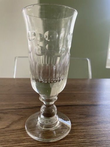 Ancien verre absinthe - verre, à