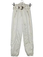 SPORTALM Pantalon de ski Dames Pantalon T EU 40 blanc style décontracté