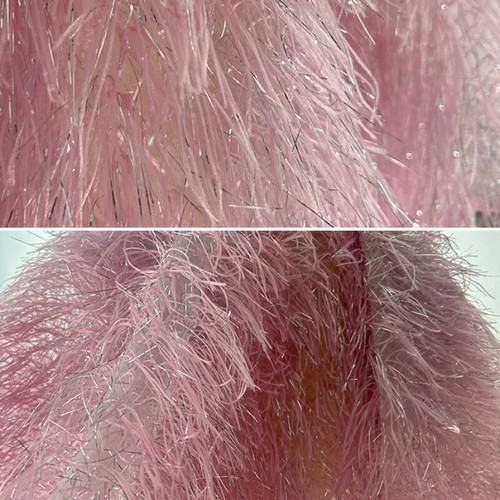 Faux plume gland frange tissu - plume,