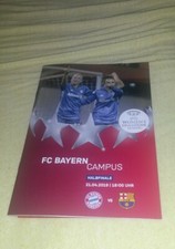 Programme Officiel Bayern Munich vs FC Barcelone Womens CL Demi-finale FCB 21/04/19