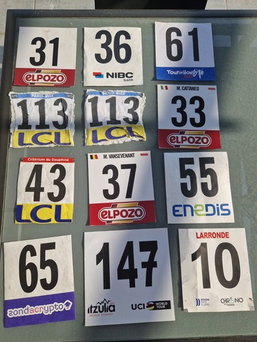 Dossard tour france - de,