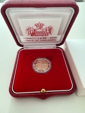 Monaco 2€ 2025 Carlades dans son étui - Plaque polie PP Proof BE