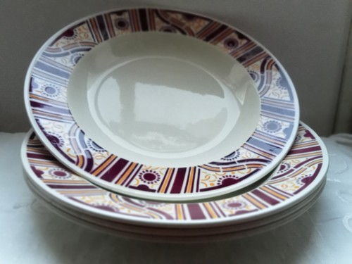 Assiettes anciennes hbcm - 4,
