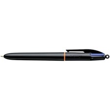 [902129] BIC Stylo bille 4 COLOURS PRO Noir Pointe Moy. 4 Couleurs classiques