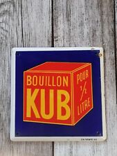 Ancienne plaque publicitaire