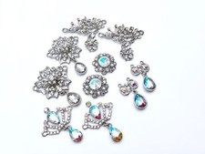 Broche En Cristal Rhinestone Diamante Pour Mariage Fête Accessoire De Cheveux