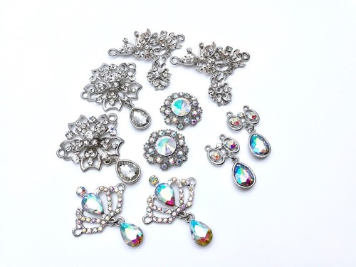 Broche strass diamant - strass,