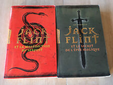 Lot 2 deux livres série Jack Flint - Milan Grand Roman