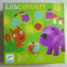Jeu de société Little Circuit Djeco 2-5 ans Jeu de parcours Complet, bon état