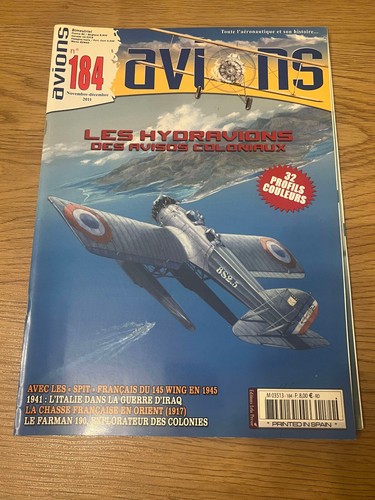 Revue avions 184 magazine - revue,