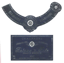 MCHA43 Etiquette CHAMPAGNE