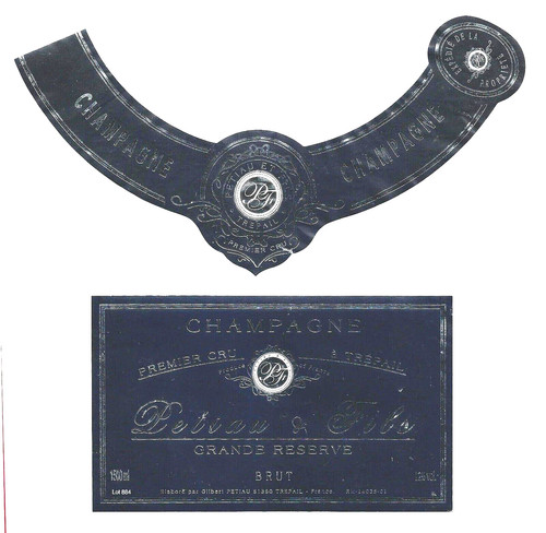 Mcha43 etiquette champagne - mcha43,