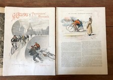 2x Revues L'ILLUSTRATION Nr 2835 & 2839 (1897) Le CYCLISME Velo Bike Biking Race