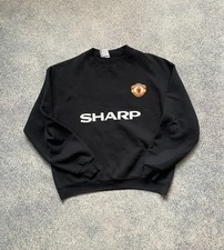 Pull vintage Manchester United Sharp Sweatshirt années 90 Kick Sportswear...