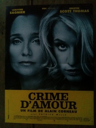 Affiche crime amour alain - d'amour,