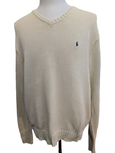 Pull polo ralph lauren - ralph, blanc