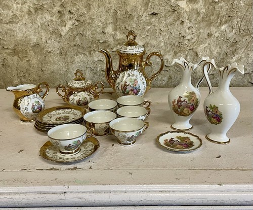 Service thé porcelaine - service, à