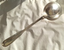 Louche métal argenté  Filet Contour  Orfèvre Au Louvre Paris