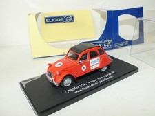 CITROEN 2CV 6 4 ROUES SOUS LE PARAPLUIE ELIGOR 1:43