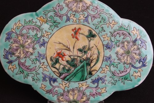Ancienne plaque porcelaine