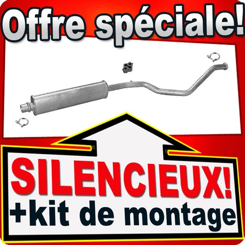 Silencieux intermédiaire pour - silencieux,