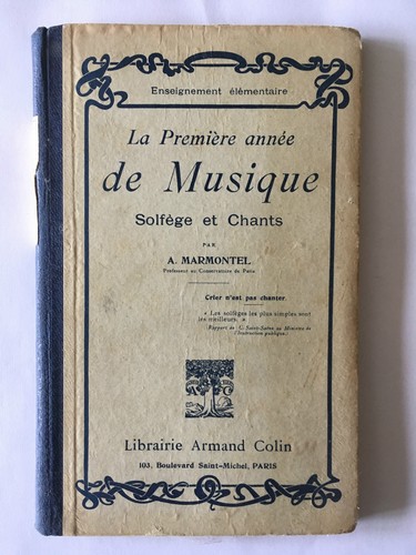 Premiere annee musique 1936 - annee, de