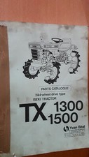 ISEKI microtracteur TX 1300 1500 - TX1300 TX1500 : parts catalogue 1980
