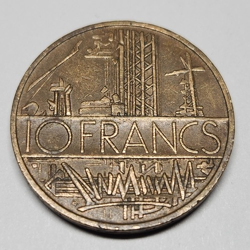 Francs mathieu 1980 - 10, tranche