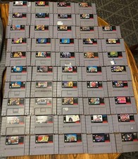 Massive Super Nintendo Lot
