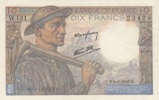 10 Francs - Mineur -