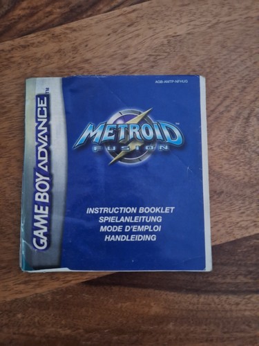 Notice manual métroid - -,