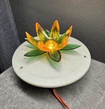 Lampe de bureau vintage URSS Space Age en plexiglas "Violet" Mid-Century...