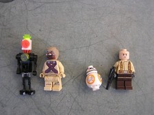 LEGO: 4 personnages - star wars et autres