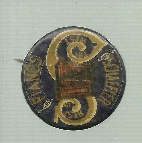 C1900 advertising pin pinback - c1900,