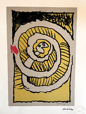 Lithographie Pierre Alechinsky Avec Certificat.  28x38cm. Edition de 150