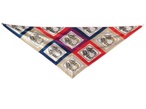 Neuf foulard hermes triangle - hermes,