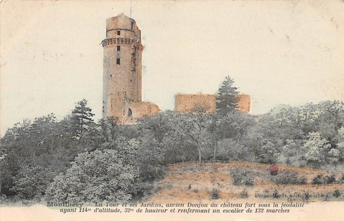 Monthery ancien donjon du - donjon,
