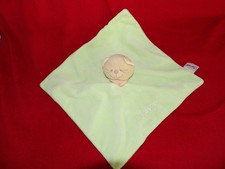 Doudou Plat BENGY Chat Patou Vert Bandana Orange 2 dispos